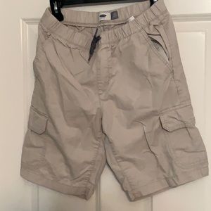Old Navy Boys XL cargo khaki shorts